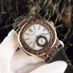 New Replica Patek Philippe Nautilus Men Watch - Tattoo Case White Face